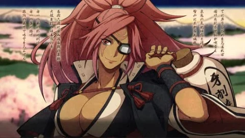 Baiken Guilty Gear A Samouraï Story - Free Live Wallpaper
