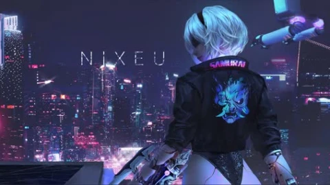 Cyberpunk 2077 x Nier Live Wallpaper - Free Live Wallpaper
