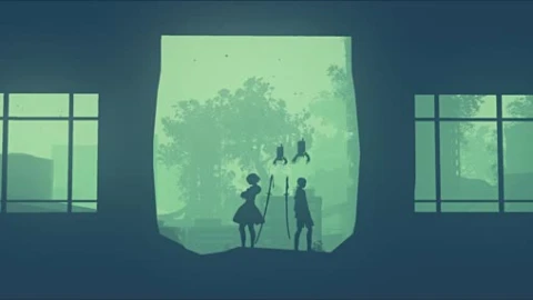 Nier Automata Green Live Wallpaper - Free Live Wallpaper