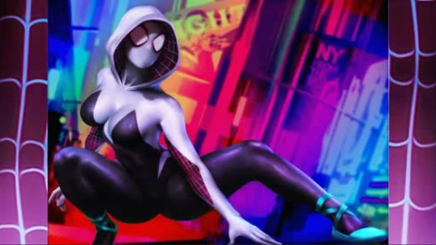 spider gwen r34 - Free Live Wallpaper