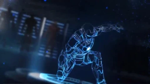 Wallpaper Engine -  JARVIS Iron Man   Welcome Home Sir with No Music - Free Live Wallpaper