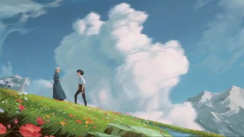 Howl & Sophie Wallpaper Engine - Free Live Wallpaper