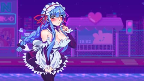Muse Dash Maid Marija Wallpaper - Free Live Wallpaper