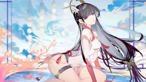 曲·雀翎（红梢春榭） - Free Live Wallpaper