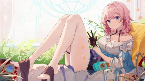 星穹铁道：三月七 4K - Free Live Wallpaper