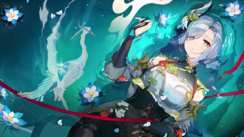 Shenhe 申鹤 4K60FPS - Free Live Wallpaper