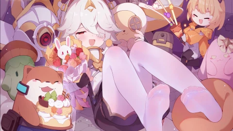 蕾贝 Ruby 幻塔 Tower of Fantasy 4K60FPS - Free Live Wallpaper