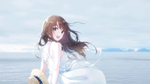 海边的少女 A Girl By the Sea 4K60FPS - Free Live Wallpaper