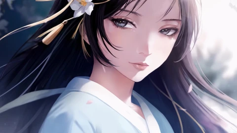 汉服少女 60fps - Free Live Wallpaper