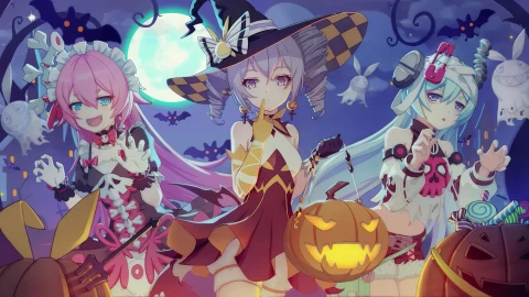 Honkai Impact 3：Haloween 3840x2160 - Free Live Wallpaper