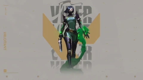 Valorant Viper Light - Free Live Wallpaper