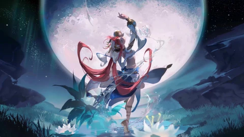 妮露 水月共舞 4k60fps - Free Live Wallpaper