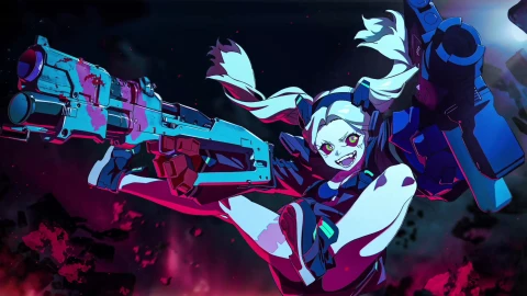 Cyberpunk Edgerunner Cybust Rebecca PC - Free Live Wallpaper