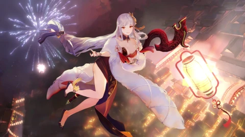 子夜华灯21 9（水印） - Free Live Wallpaper