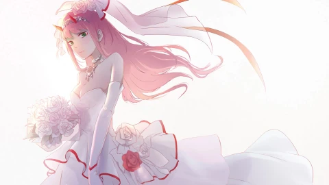 Zero Two Darling In The Franxx PC - Free Live Wallpaper