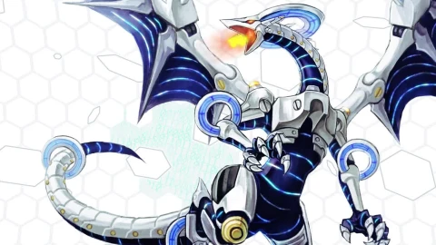 YuGiOh Vrains Firewall Dragon - Free Live Wallpaper
