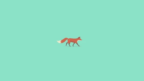 walk fox - Free Live Wallpaper