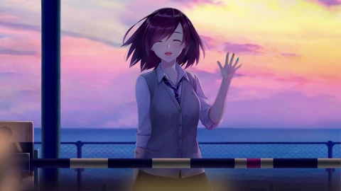 Tsuki no Kanata de Aimashou Araya Touka - Free Live Wallpaper