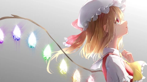 Touhou Cybust Flandre Scarlet PC - Free Live Wallpaper