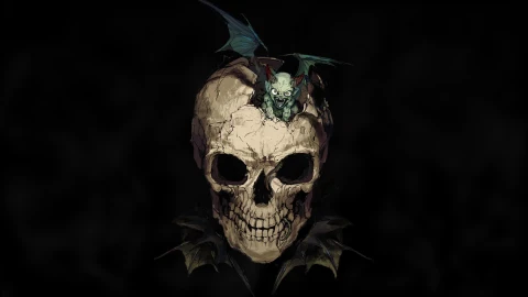 skull - Free Live Wallpaper