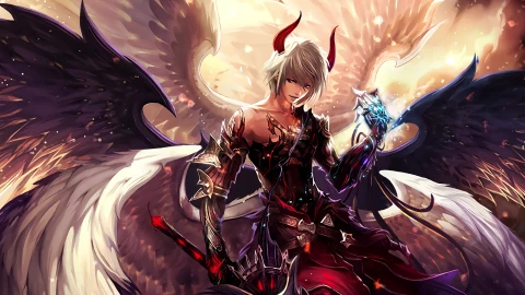 Shadowverse Lucifer Evolved PC - Free Live Wallpaper