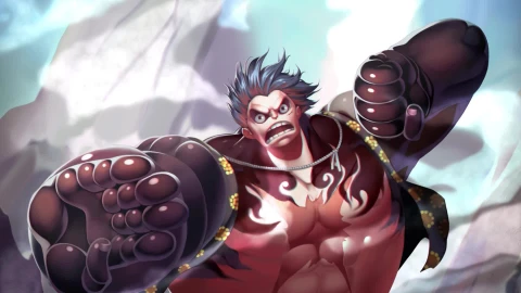 One Piece Luffy cybust Bounce Man PC - Free Live Wallpaper
