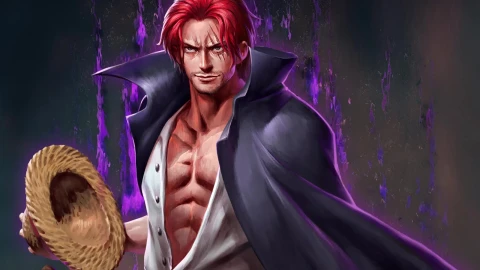 One Piece Cybust Shanks PC - Free Live Wallpaper