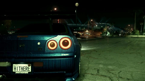 NFS 2015 R34 Skyline compressed - Free Live Wallpaper