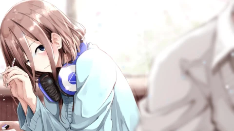 Nakano Miku - Free Live Wallpaper