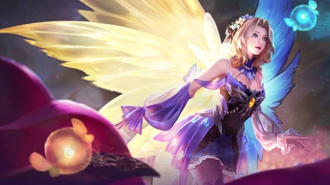 Lunox Butterfly Seraphim Mobile Legends PC - Free Live Wallpaper