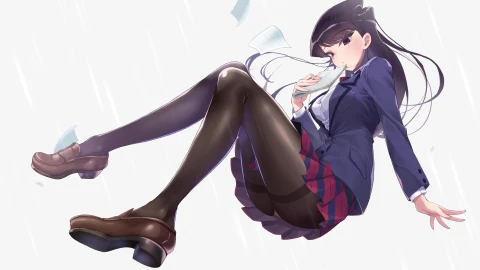 Komi Cant Communicate Komi san Komi Shouko Cybust - Free Live Wallpaper