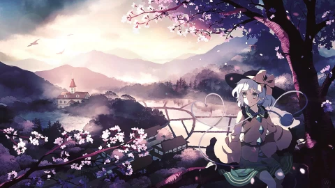 Koishi Komeiji Touhou 古明地 こいし 東方 - Free Live Wallpaper
