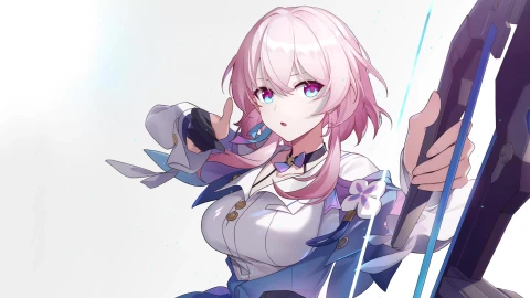Honkai Star Rail March 7th cybust 2022 PC - Free Live Wallpaper