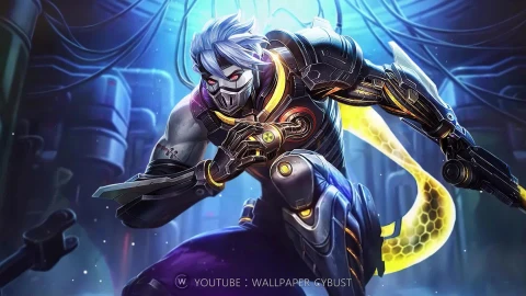 Hayabusa Biological Weapon Mobile Legends for steam - Free Live Wallpaper