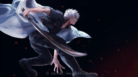 Gintama Sakata Gintoki steam - Free Live Wallpaper