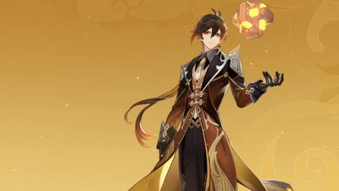 Genshin Impact Zhong li O - Free Live Wallpaper
