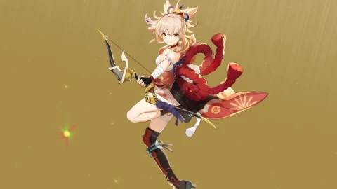 Genshin Impact Yoimiya PC - Free Live Wallpaper