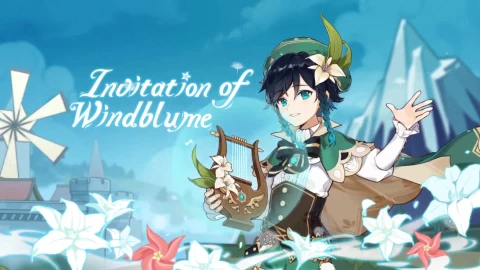 Genshin Impact Venti 1 - Free Live Wallpaper
