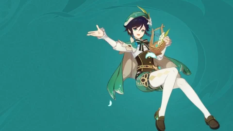 Genshin Impact Venti 2 - Free Live Wallpaper