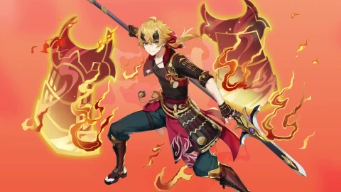 Genshin Impact Tohma PC - Free Live Wallpaper