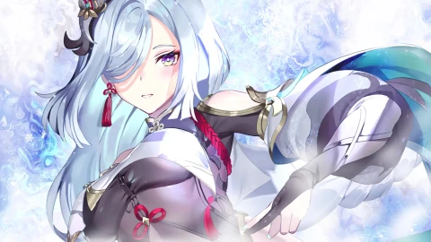 Genshin Impact Shenhe Cybust 2 PC - Free Live Wallpaper