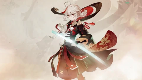 Genshin Impact Kazuha PC - Free Live Wallpaper