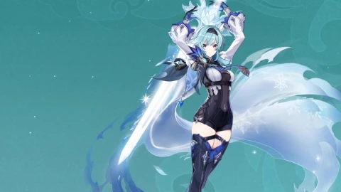 Genshin Impact Eula O - Free Live Wallpaper