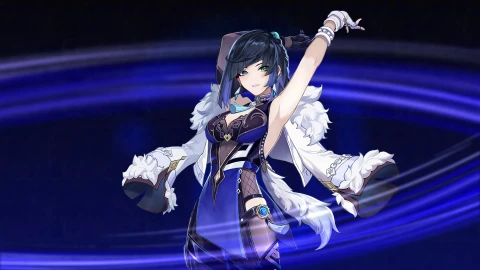 Genshin Impact Cybust Yelan PC - Free Live Wallpaper