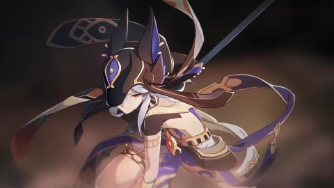 Genshin Impact cybust Cyno Sumeru PC - Free Live Wallpaper