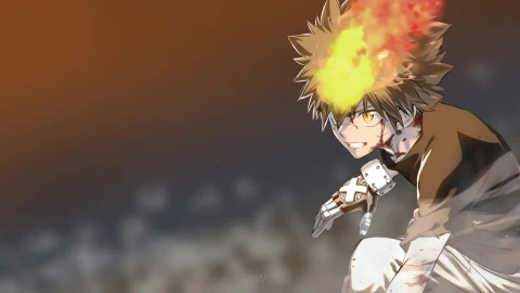 Fire head - Free Live Wallpaper