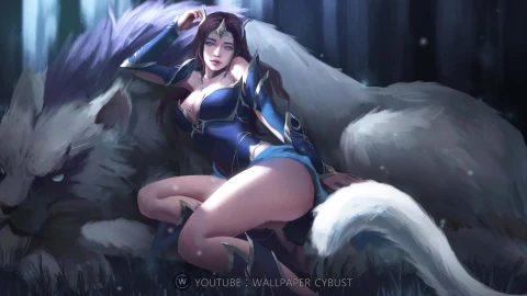 Dota 2 Mirana Steam - Free Live Wallpaper