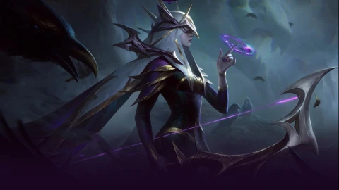 coven ashe animated splash art 1080p 60fps - Free Live Wallpaper