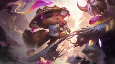 Spirit Blossom Teemo Prestige Edition 4K 60fps Loop Share 8s - Free Live Wallpaper