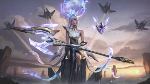 Cyber Halo Janna Prestige Edition 60fps Loop Share - Free Live Wallpaper